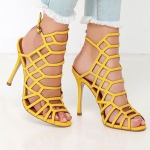 Steve Madden caged heels